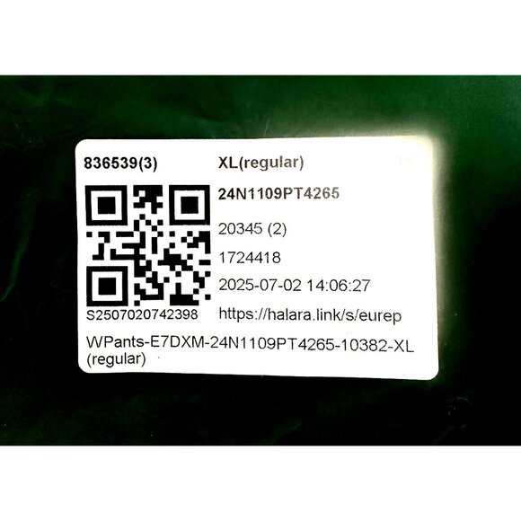 Halara Flex High Waisted Washed Casual Baggy Jeans with Pockets - Picture 7 of 7